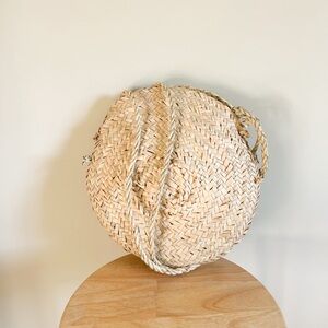 Handmade Natural Woven Basket Bag